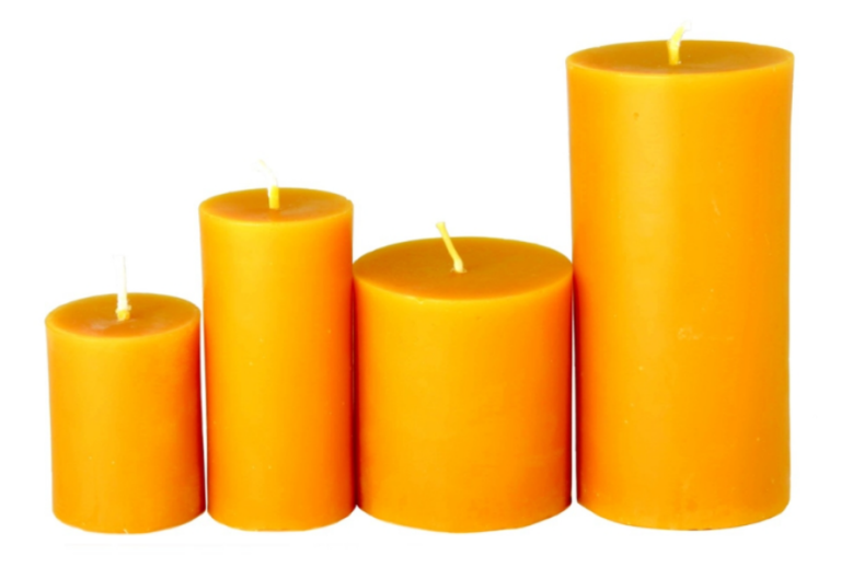 Bienenwachskerzen selbst machen: Eine einfache Anleitung Bienenwachs Stumpenkerzen | Bütic GmbH